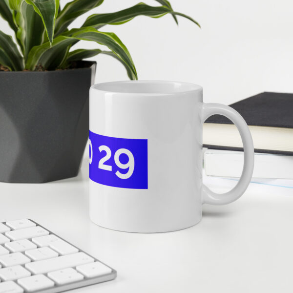 01 20 29 White glossy mug - Image 2